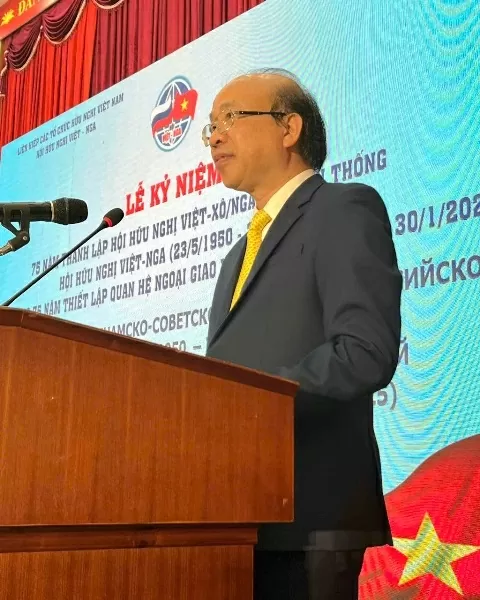 Vietnam–Russia Friendship Association celebrates 75th anniversary: A strong bridge for friendship