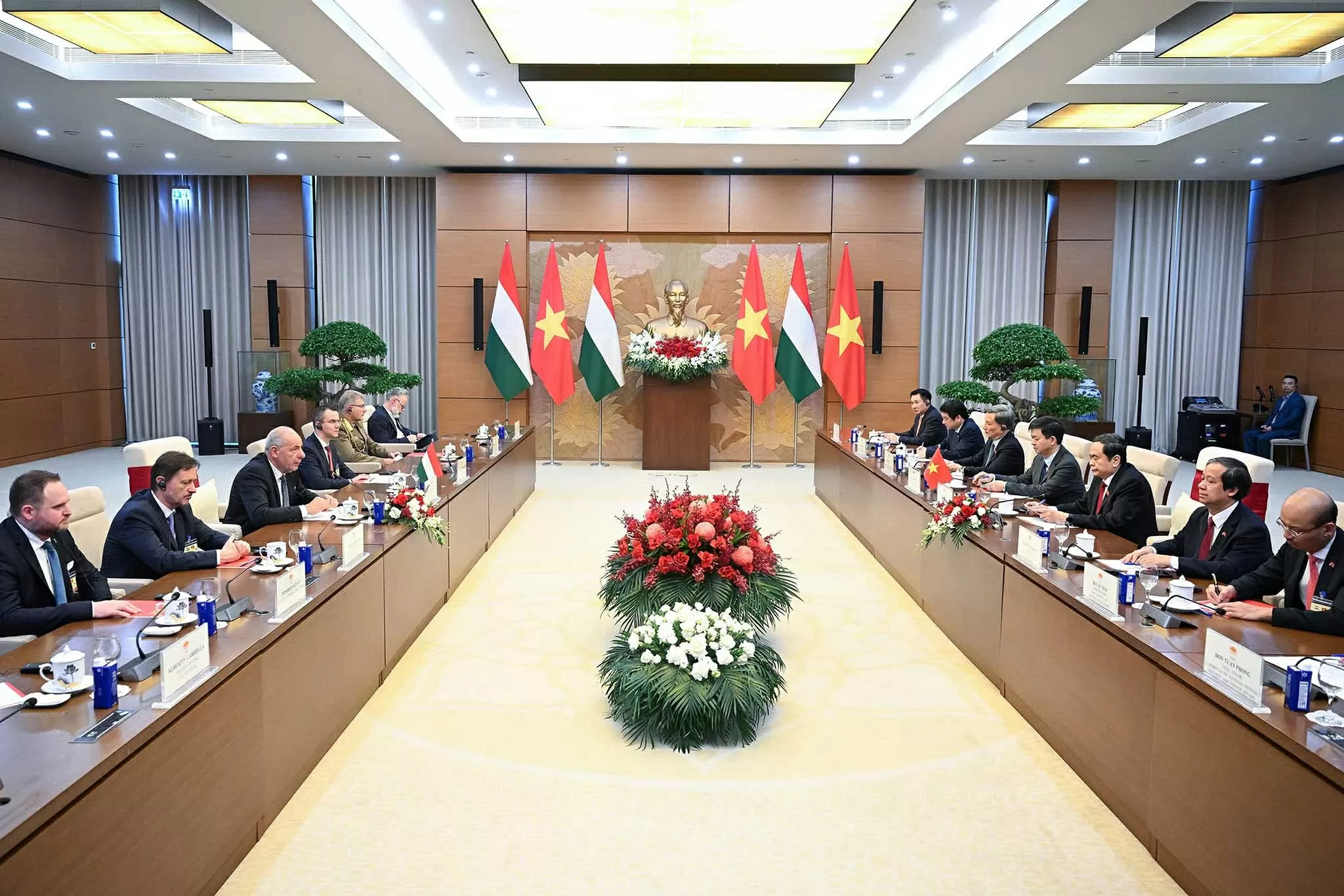 NA Chairman Tran Thanh Man meets with Hungarian President Sulyok Tamas in Hanoi NA Chairman Tran Thanh Man meets with Hungarian President Sulyok Tamas in Hanoi