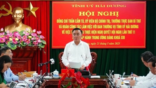 Hai Duong completes major workload in streamlining organizational structure