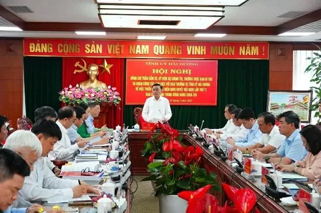 Hai Duong completes major workload in streamlining organizational structure