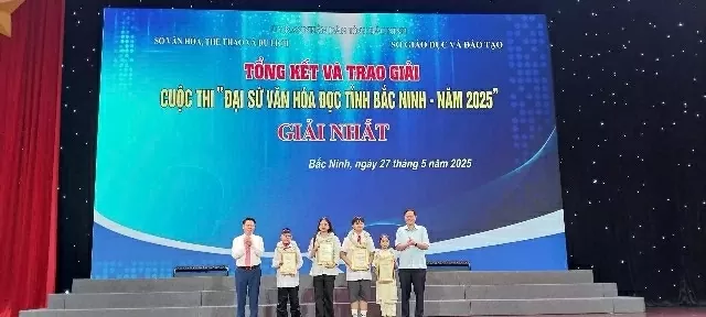 “Bac Ninh province reading culture Ambassador Contest 2025”: Fostering reading habits and skills for the young generation