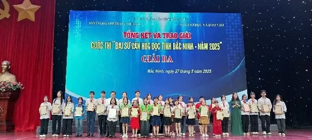 “Bac Ninh province reading culture Ambassador Contest 2025”: Fostering reading habits and skills for the young generation