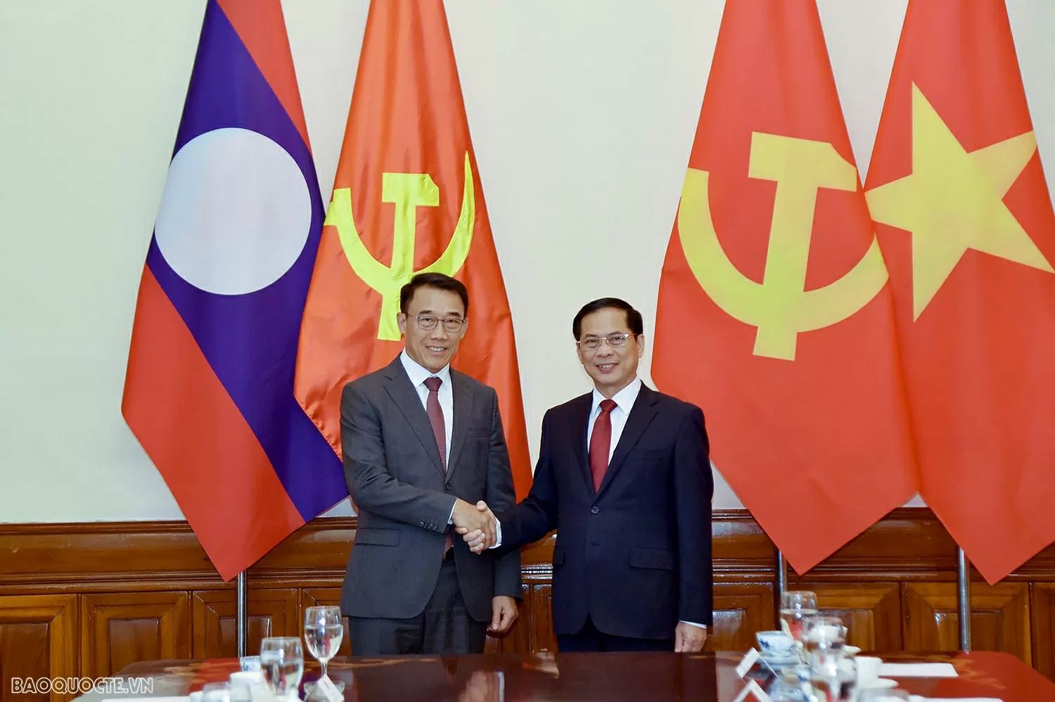 Deputy PM, FM Bui Thanh Son, LPRP official hold talks to further advance Vietnam – Laos relations