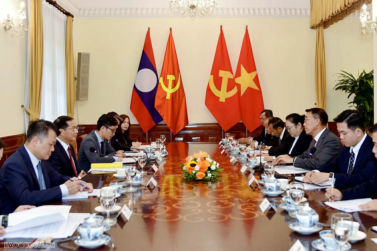 Deputy PM, FM Bui Thanh Son, LPRP official hold talks to further advance Vietnam – Laos relations Deputy PM, FM Bui Thanh Son, LPRP official hold talks to further advance Vietnam – Laos relations