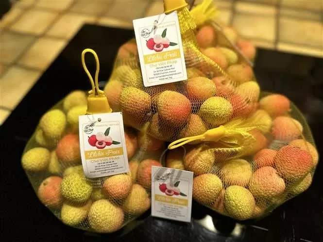 First batch of this year's crop lychee reaches Paris