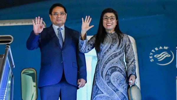 PM Pham Minh Chinh departed Hanoi to attend UNOC 3 in France,  pay official visits to Estonia, Sweden