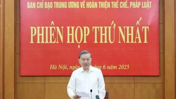 General Secretary To Lam chairs first meeting of central steering committee on institutional improvement