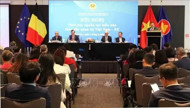Conference seeks ways to taps into OV resources to strengthen Vietnam–EU ties Conference seeks ways to taps into OV resources to strengthen Vietnam–EU ties