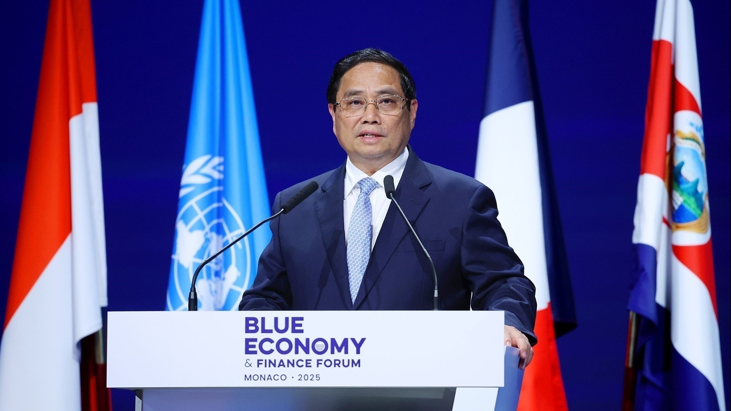 Prime Minister joins Blue Economy and Finance Forum in Monaco