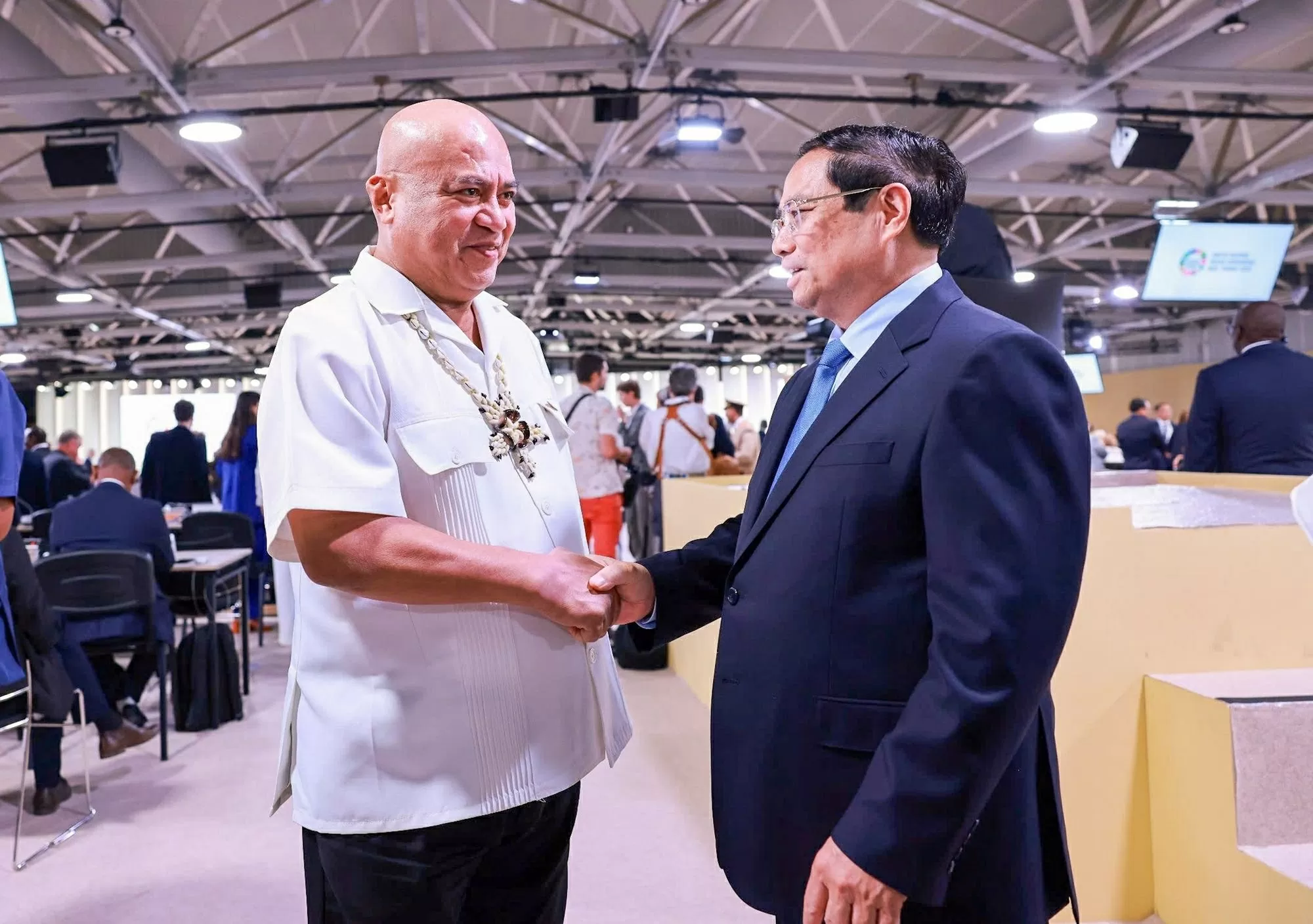 PM Pham Minh Chinh proposes Vietnam, Tuvalu soon establish diplomatic ties PM Pham Minh Chinh proposes Vietnam, Tuvalu soon establish diplomatic ties