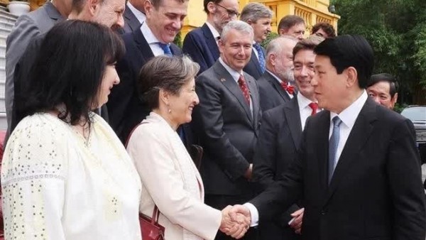 President Luong Cuong welcomes EU cooperation in digital transition, sustainable development