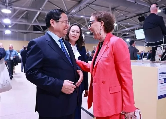 PM Pham Minh Chinh meets with leaders of countries, int'l organisations on UNOC 3 occasion Prime Minister Pham Minh Chinh meets with leaders of countries, int'l organisations on UNOC 3 occasion