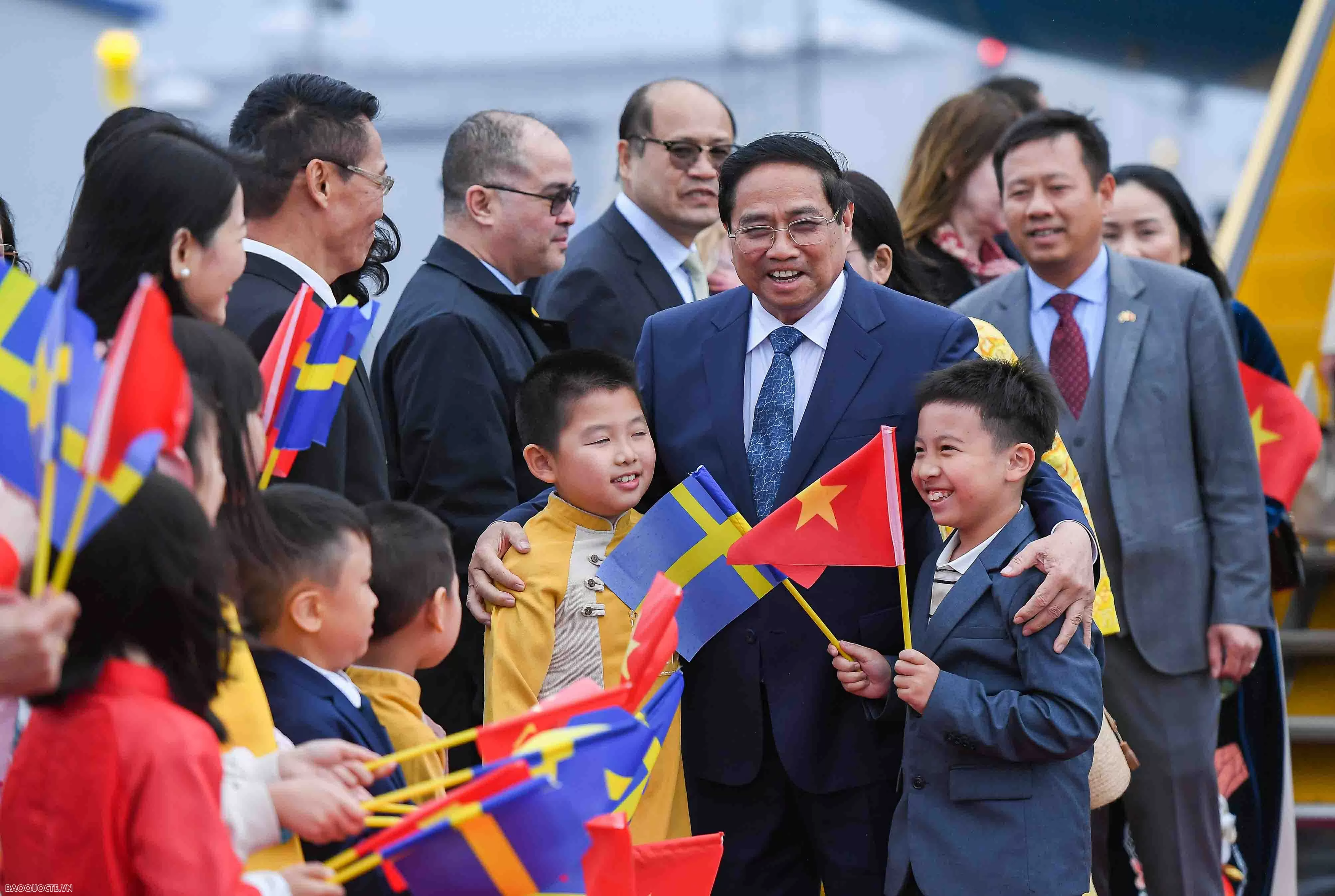 Prime Minister Pham Minh Chinh begins official visit to Sweden