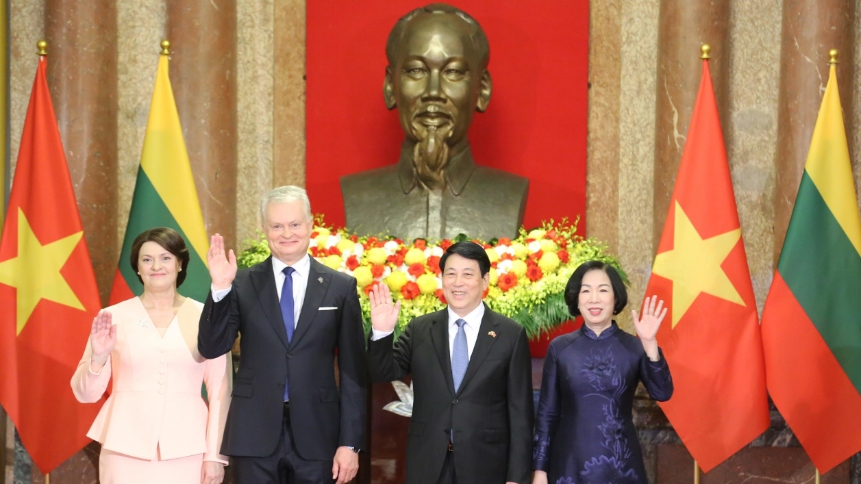 Lithuanian President Gitanas Nausėda concludes official visit to Vietnam