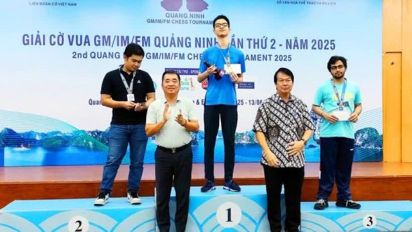 Vietnam chess players shine at Quang Ninh Chess Tournament 2025