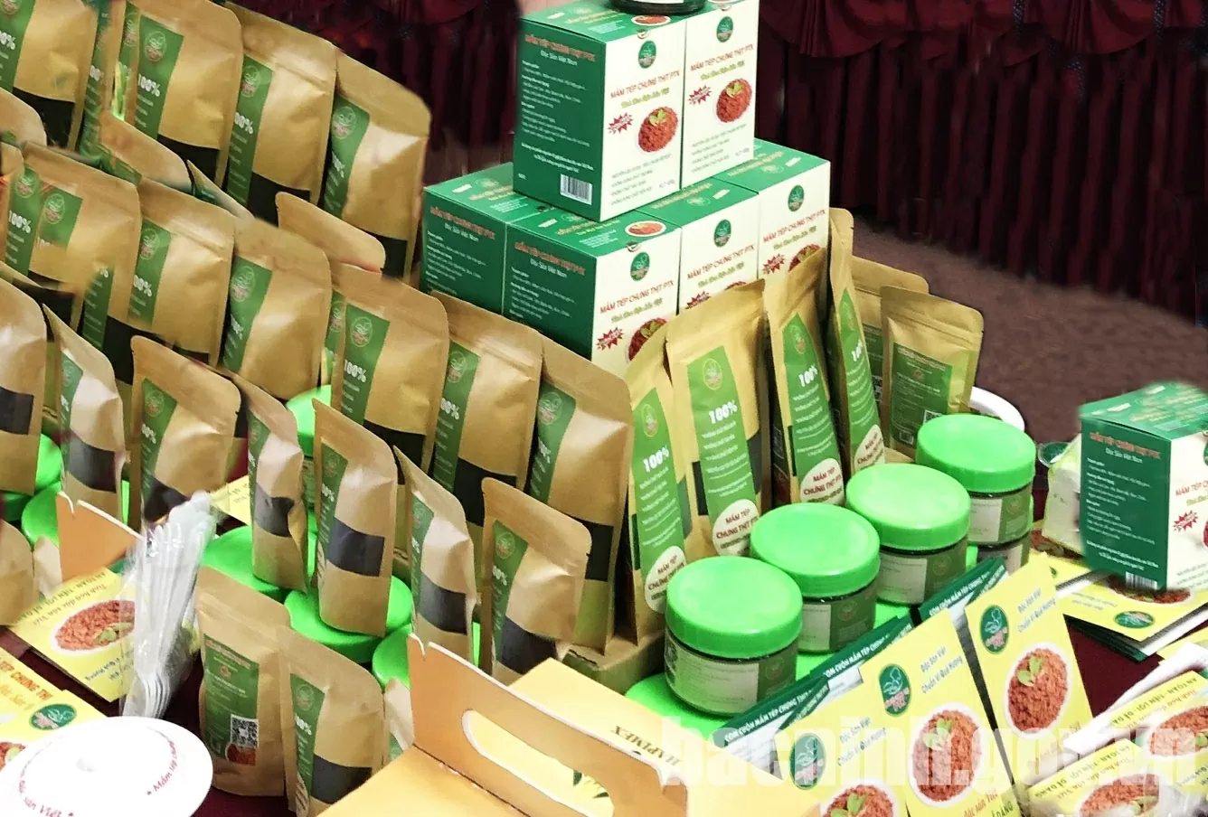 Bac Ninh builds a high-quality OCOP system to affirm its market value Bac Ninh builds a high-quality OCOP system to affirm its market value
