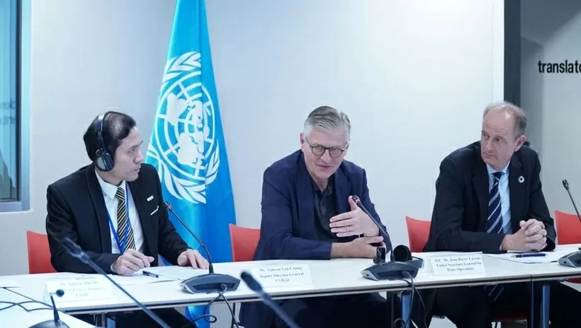 UN Under-Secretary-Genera lcommends Vietnam’s UXO clearance efforts, peacekeeping contributions UN Under-Secretary-Genera lcommends Vietnam’s UXO clearance efforts, peacekeeping contributions