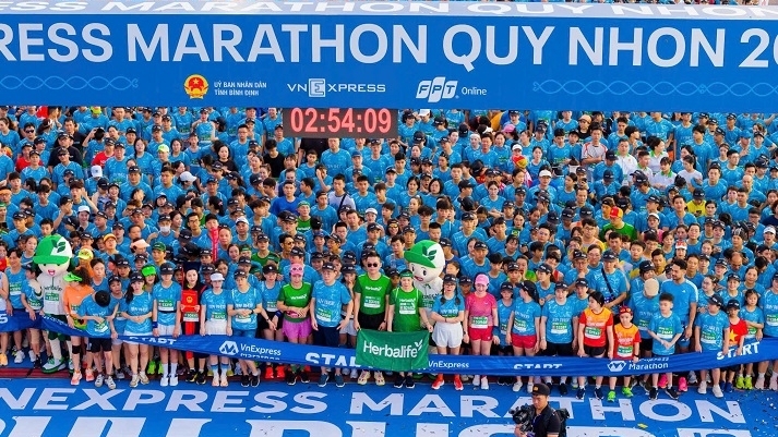 Herbalife Vietnam supports VnEpxress Marathon Quy Nhon with over 12,000 participants to promote healthy active lifestyles