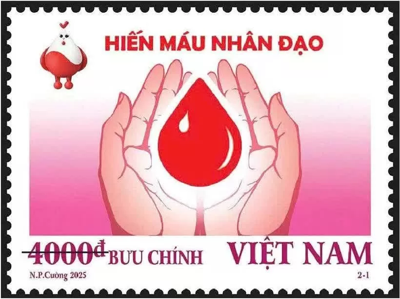 Vietnam issues first-ever postage stamps promoting voluntary blood donation Vietnam issues first-ever postage stamps promoting voluntary blood donation