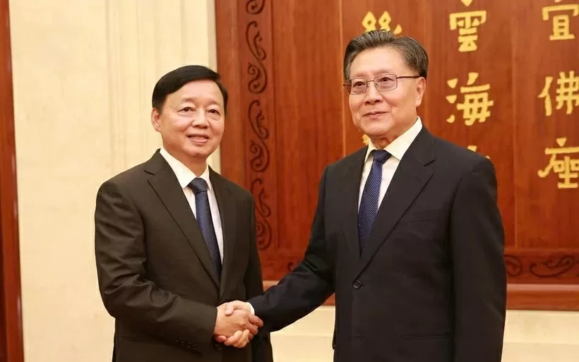 Deputy PM Tran Hong Ha urges Vietnam, China to give priority to infrastructure cooperation