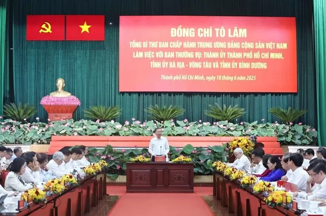 New Ho Chi Minh City envisioned as a smart, green, and creative international megacity: General Secretary To Lam New Ho Chi Minh City envisioned as a smart, green, and creative international megacity: General Secretary To Lam