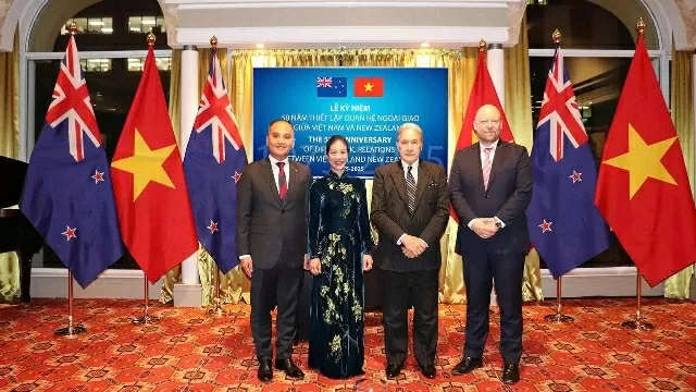 Ceremony marks 50 years of Vietnam-New Zealand diplomatic ties in Wellington