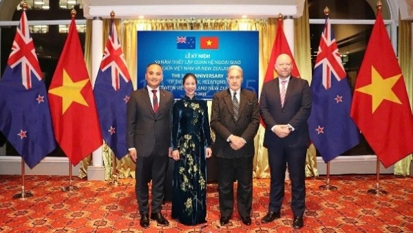 Ceremony marks 50 years of Vietnam-New Zealand diplomatic ties in Wellington