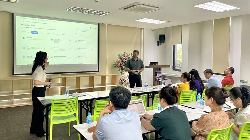 Vietnam Foundation and Department of Science, Technology, Information share a common vision on the teacher’s role in the AI-driven education