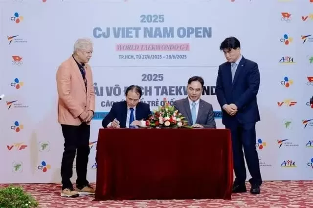 Vietnam to host international CJ 2025 taekwondo tournament Vietnam to host international CJ 2025 taekwondo tournament