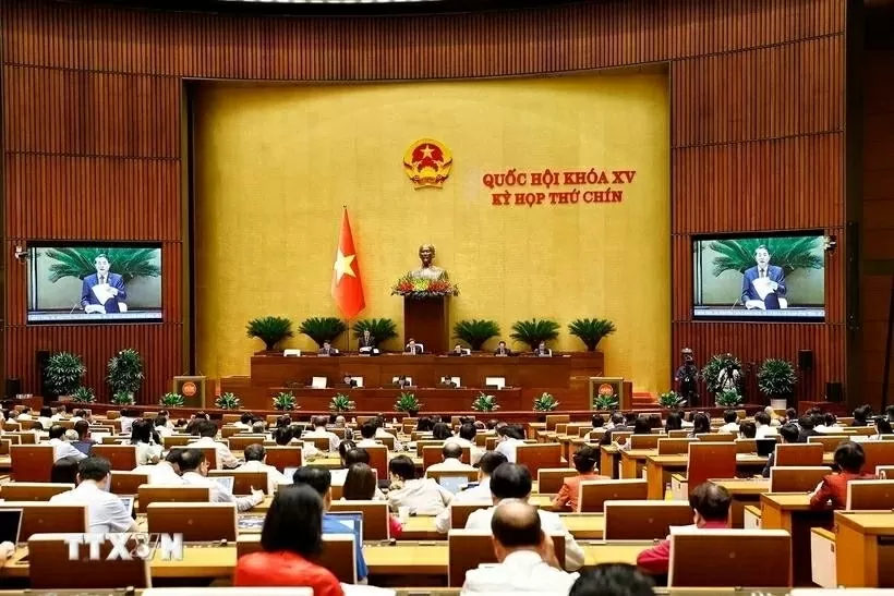 National Assembly deputies discuss legislative and personnel affairs on June 25