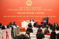 Prime Minister Pham Minh Chinh meets Vietnamese community in Tianjin, China