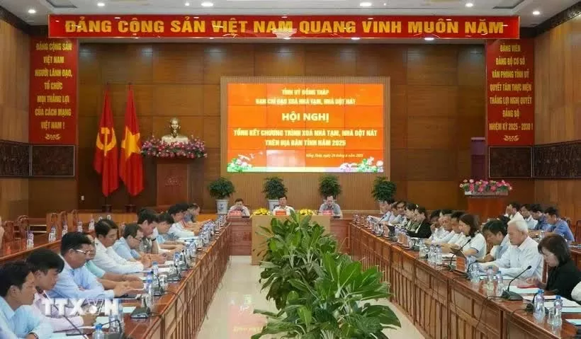 Dong Thap targets zero makeshift homes, eradication of poverty