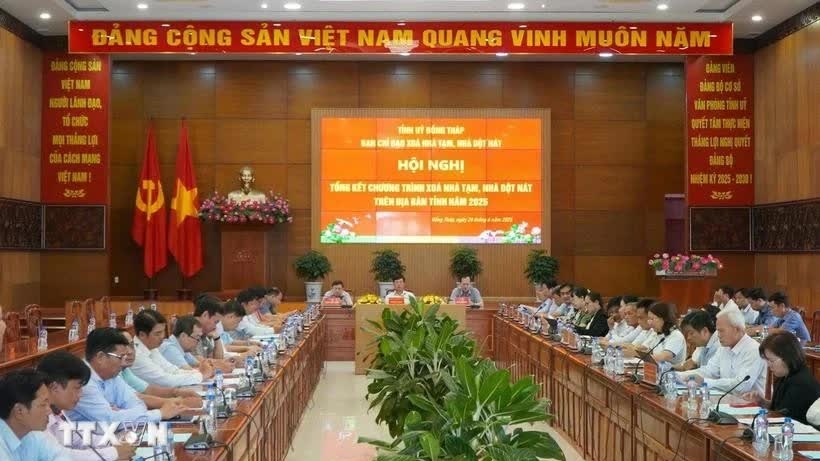 Dong Thap province aims at zero makeshift homes, eradication of poverty