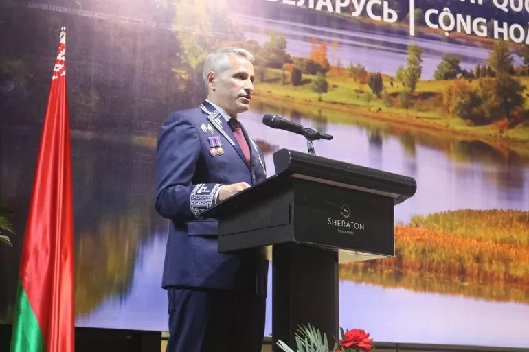 Reception marks 34th anniversary of Belarus’s Independence Day in Hanoi