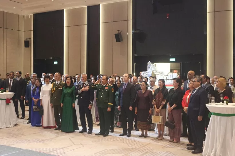 Reception marks 34th anniversary of Belarus’s Independence Day in Hanoi