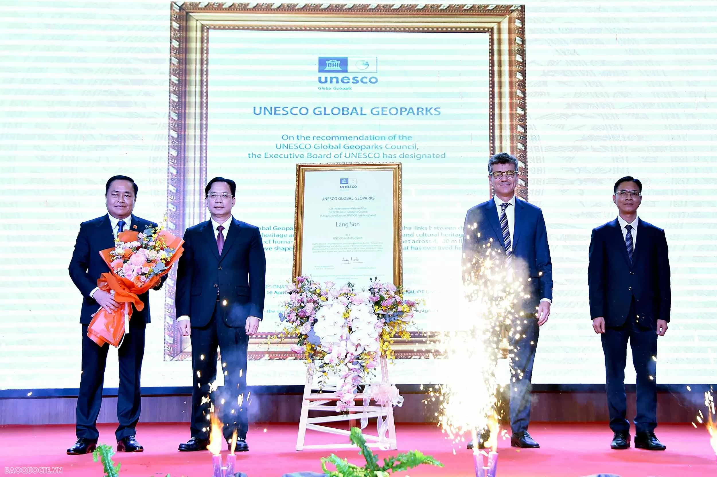 Lang Son has been designated as Vietnam’s fourth UNESCO Global Geopark