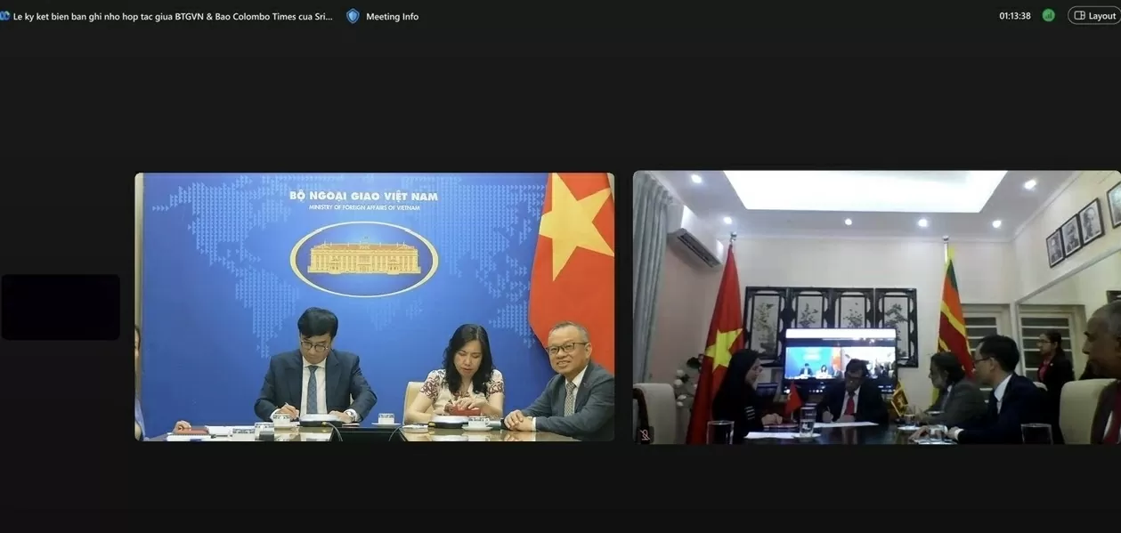 The World & Vietnam Report forms strategic partnership with The Colombo Times — a new highlight in international media cooperation The World & Vietnam Report forms strategic partnership with The Colombo Times — a new highlight in international media cooperation