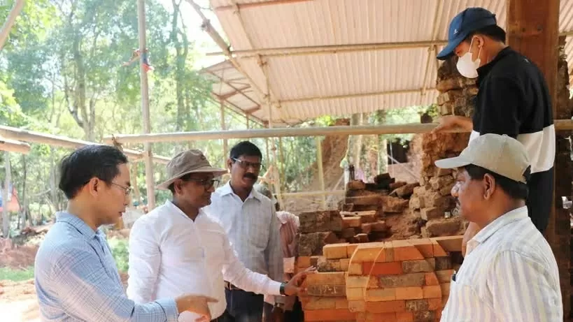 New findings uncovered during excavations at the My Son Temple Complex