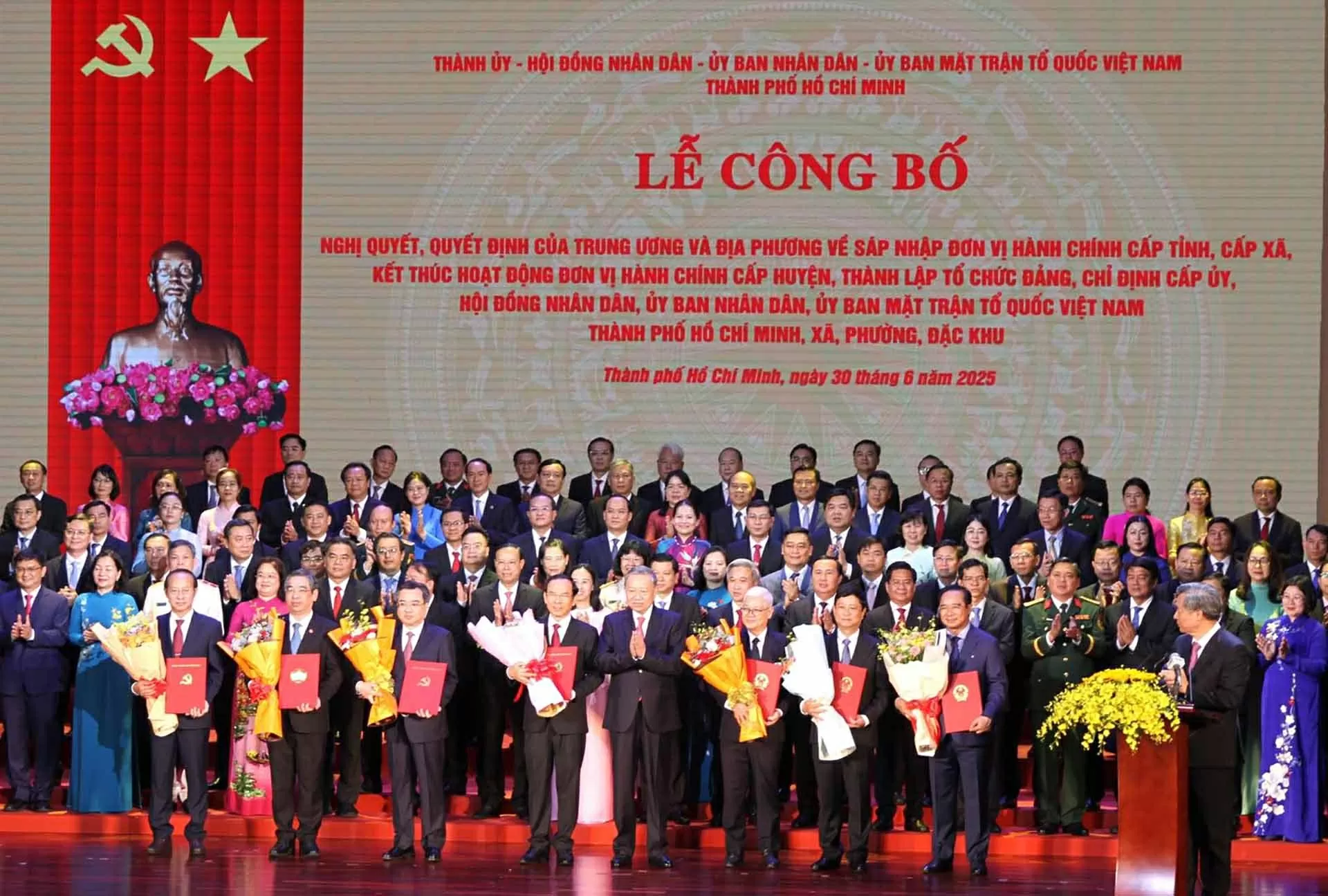 National landscape reorganisation and power of solidarity: Party vision aligned with people's will