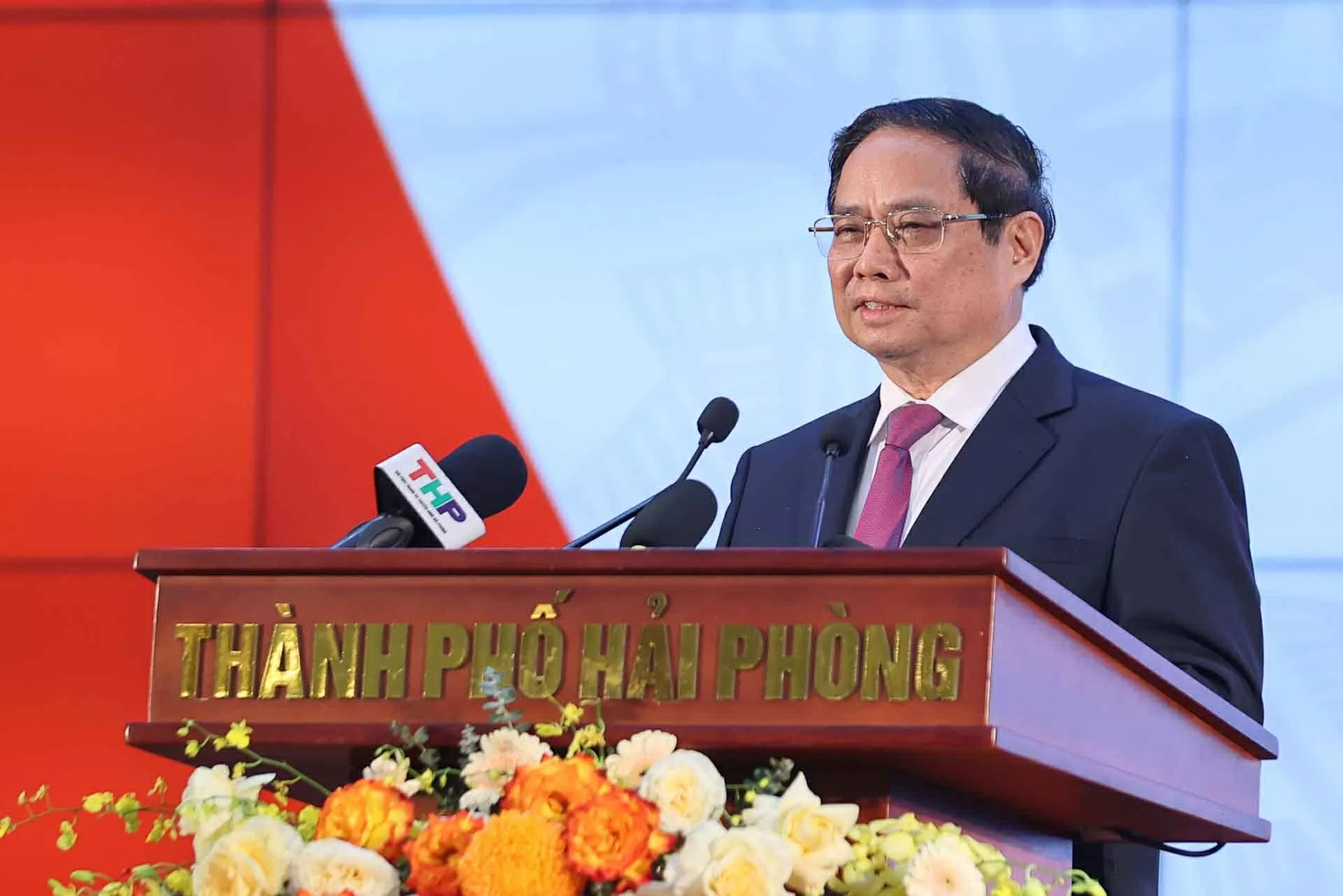 Prime Minister Pham Minh Chinh attends ceremony to launch two-tier administration model of new Hai Phong