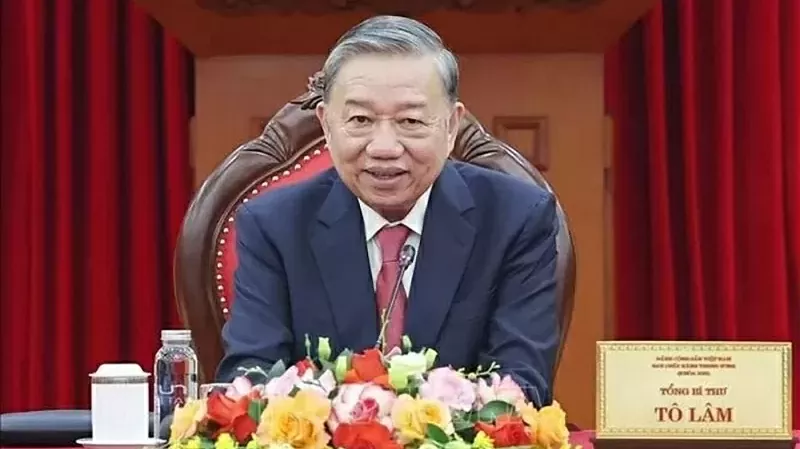 General Secretary To Lam  holds phone call with US President Donald Trump