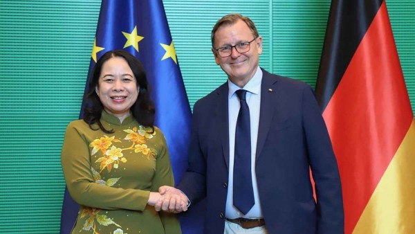 Vice President Vo Thi Anh Xuan pays working visit to Germany to fortify dialogues, cooperation