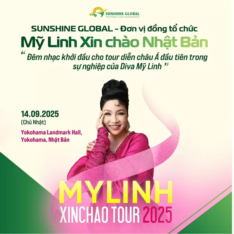 SUNSHINE GLOBAL pioneers Vietnamese artist concert series in Japan