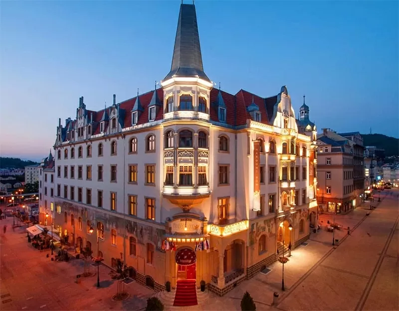 Grandhotel AMBASSADOR Národní dům – Venue for the Mrs. Áo Dài 2026 Pageant.
