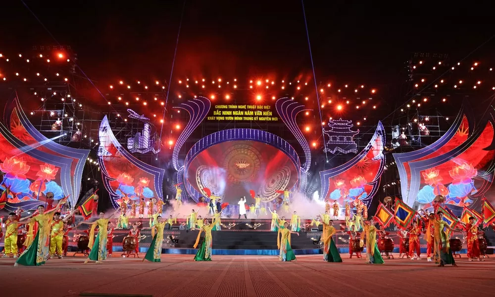 Art program celebrates establishment of new Bac Ninh Province: Confidence in integration and development Art program celebrates establishment of new Bac Ninh Province: Confidence in integration and development