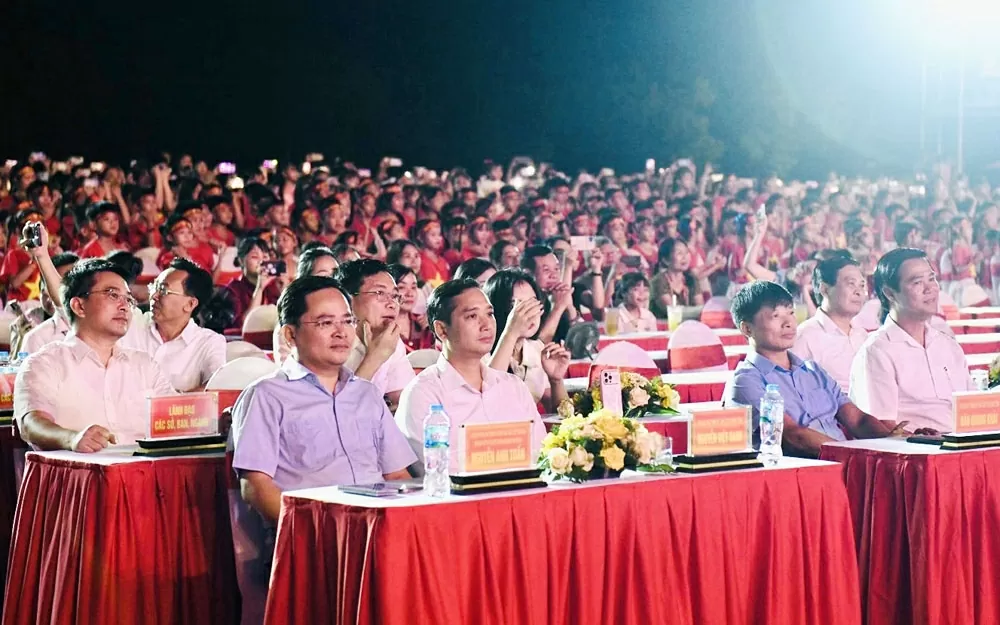 Art program celebrates establishment of new Bac Ninh Province: Confidence in integration and development Art program celebrates establishment of new Bac Ninh Province: Confidence in integration and development