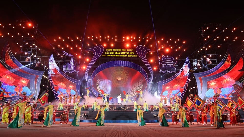 Art program celebrates establishment of new Bac Ninh Province: Confidence in integration and development