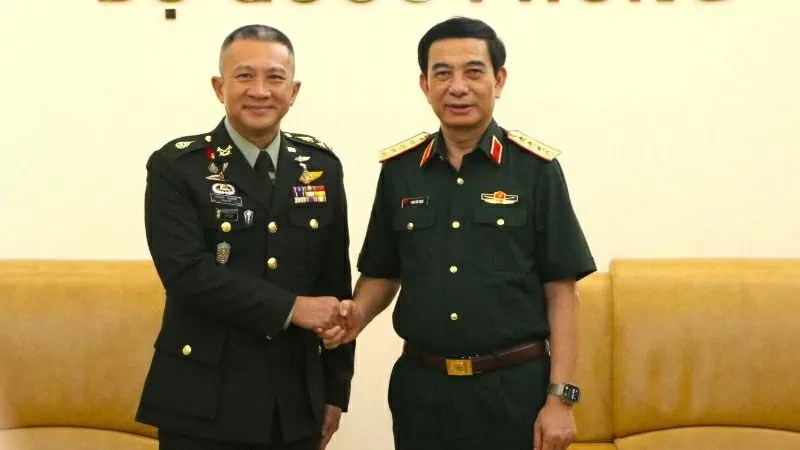 Vietnamese Defence Minister hosts Chief of Defence Forces of Thailand Vietnamese Defence Minister hosts Chief of Defence Forces of Thailand