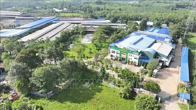 The vast, closed-loop livestock farm and processing plant of PACOW International Co., Ltd. 