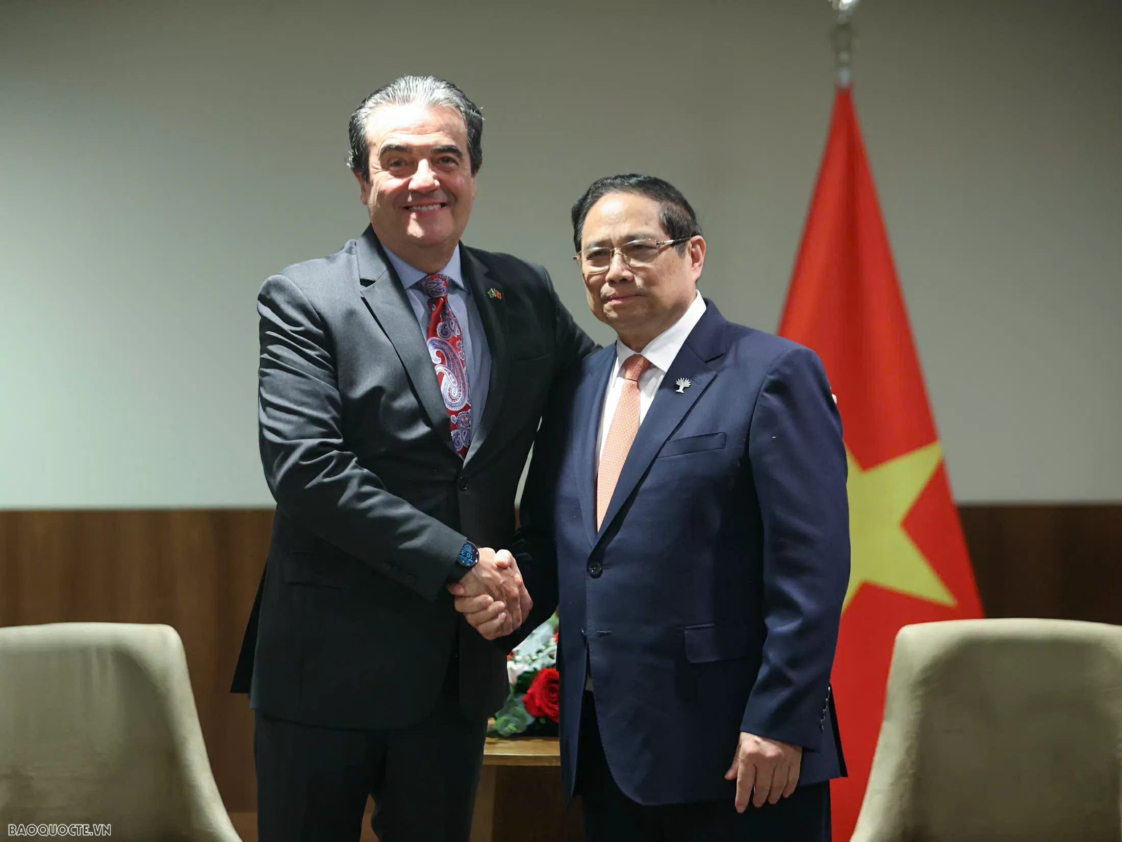 Prime Minister Pham Minh Chinh meets Brazilian corporations in Rio de Janeiro Prime Minister Pham Minh Chinh meets Brazilian corporations in Rio de Janeiro